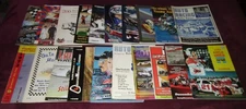 Lot of 20 Various Auto Racing Programs