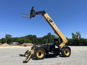2014 Caterpillar TL943C 43' 9K Telescopic Reach Forklift Telehandler bidadoo