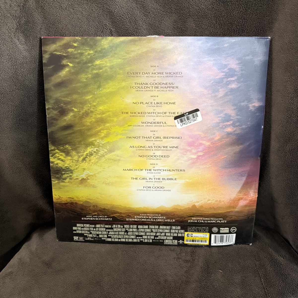 Wicked For Good The Soundtrack Target Exclusive Vinyl w