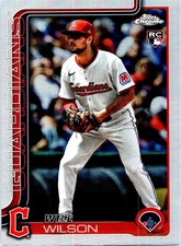 2025 Topps Chrome Update #USC187 Will Wilson Refractors