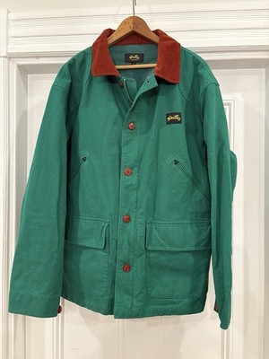 Stan Ray Hunting Jacket Green Men s Large Sturdy Cotton Rare YKK Zipper