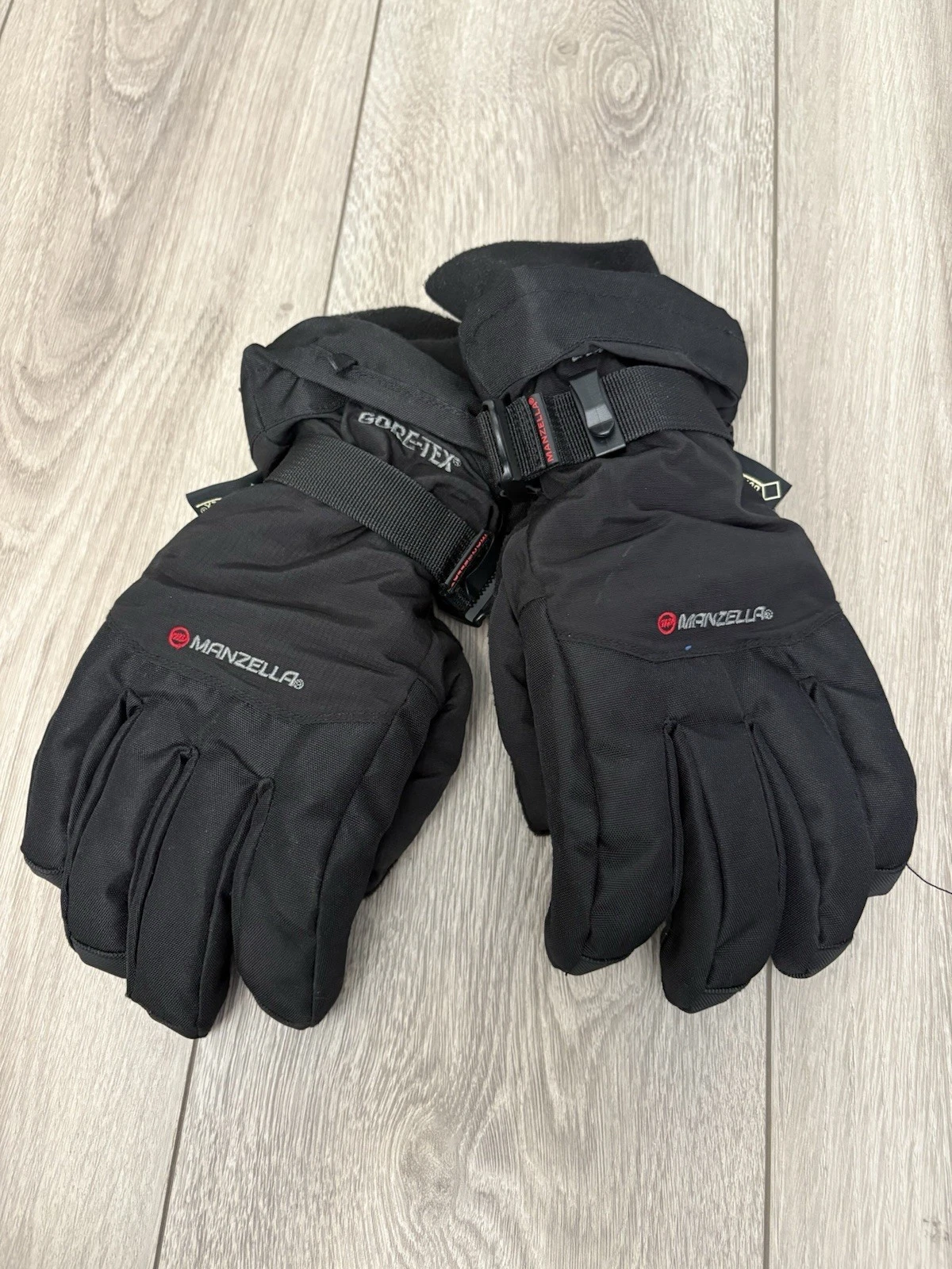 Manzella Goretex Warmest Ski Glove Men Size Medium Black