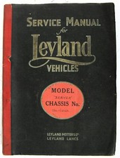 LEYLAND BEAVER Lorry Truck Commercial Owners Service Manual Chassis TSC.11/6767