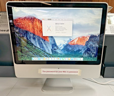 OBO Apple iMac 20" 2.4GHz4GB-RAM 1TB-HDD Mac OSX El Capitan 10.11.6 A1224 2007