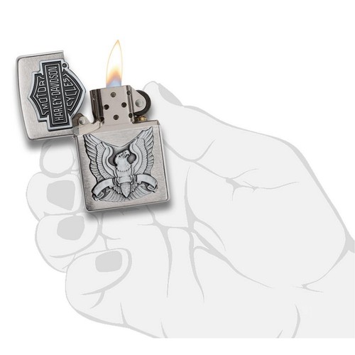 ZIPPO Harley Davidson Lighters Windproof Petrol Refillable Cigarette Lighter - Picture 4 of 21