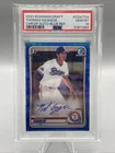 2020 Bowman Chrome THOMAS SAGGESE 1st Blue Refractor Auto /150 PSA 10
