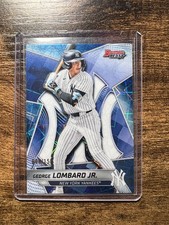 2025 Bowman’s Best #TP-23 George Lombard Jr. Blue Lazer #/150 New York Yankees