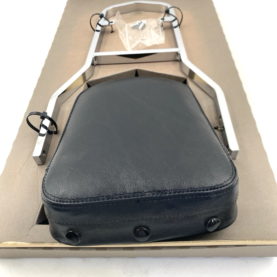 Respaldo y almohadilla de barra cromada Sissy 04-24 Shadow VT750 750C fabricante de equipos originales Honda 08F75-MEG-100A Foto 4 de 4