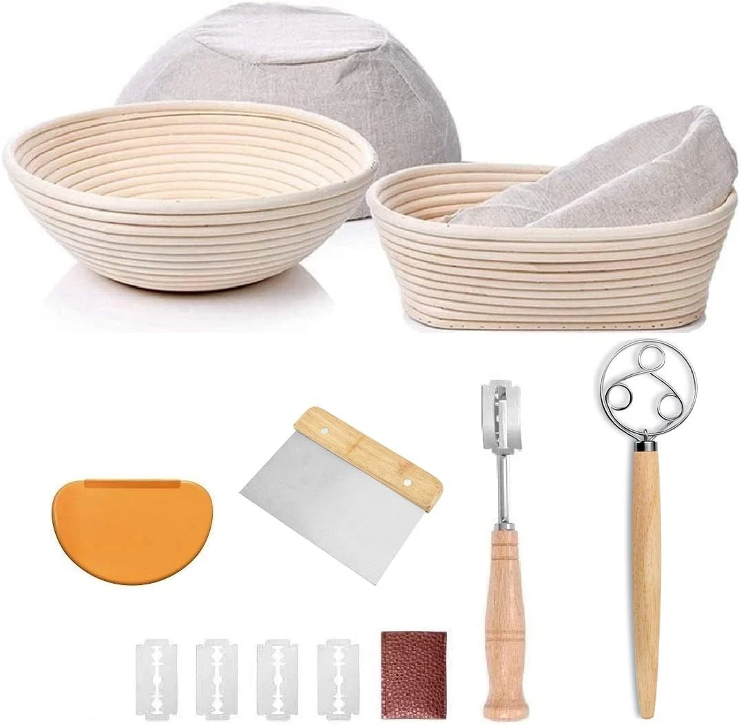 Sourdough Starter Kit Sourdough Bread Baking Supplies Banneton Bread Proofing