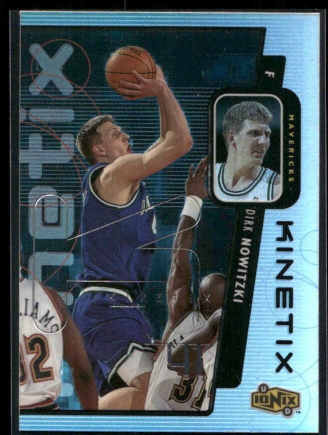 1998-99 UD Ionix Kinetix Dirk Nowitzki RC #K11 Mavericks