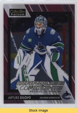2023 O-Pee-Chee Platinum Marquee Rookies Matte Pink Arturs Silovs #241 READ 1on9