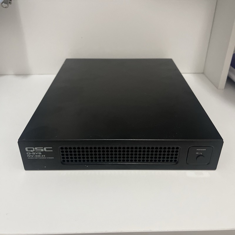 🚨Q-SYS (QSC) NV-32-H (Core Capable) Native Netwrk Video Endpoint (Or Best Offer
