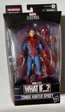 Marvel Legends What If Zombie Hunter Spidey 6    Figure The Watcher BAF  New