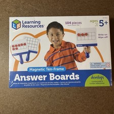 Ten Frame Magnetic Answer Boards NIB by Learn...