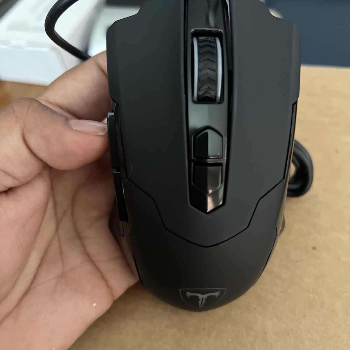 Pictek T7 Wired Gaming Mouse - 7200 DPI, 7 Programmable Buttons