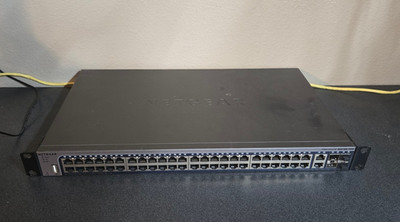 NetGear M4100-50G ProSafe 50 Port Managed Switch Gigabit L2+ Rackmount 4x SFP