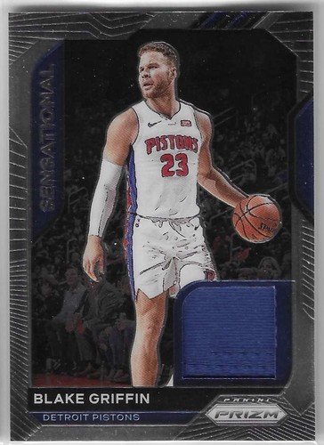 Maglia 2020-21 Panini Prizm Sensational Swatches Blake Griffin #58 - Foto 1 di 2