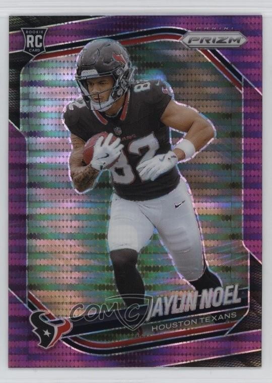 2025 Panini Prizm Rookies Purple Pulsar Prizm Jaylin Noel #386 1k9t