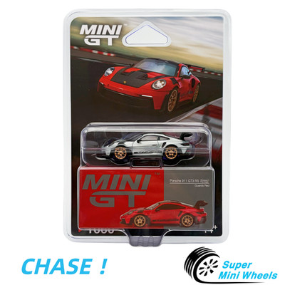 CHASE ! Mini GT 1:64 Porsche 911 (992) GT3 RS Weissach Package