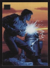 2024 Topps Chrome Star Wars Galaxy - 50 Luke Skywalker and R2-D2