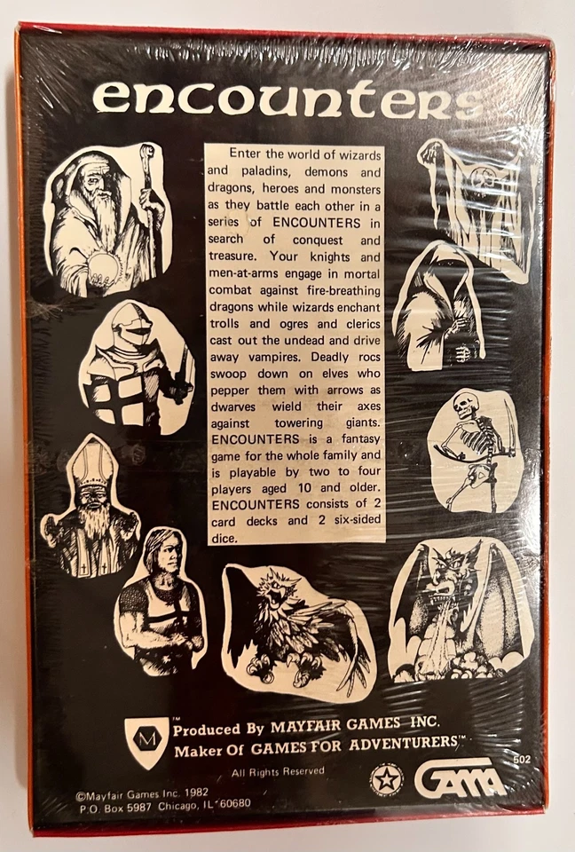 Mayfair Games Encouters Juego NUEVO Foto 2 de 2