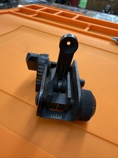 US ARMY MATECH OGU83 REAR BACK UP IRON SIGHT FLIP-UP PEEP