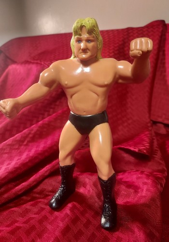 LJN WWF WWE Wrestling Greg the Hammer Valentine Ac...