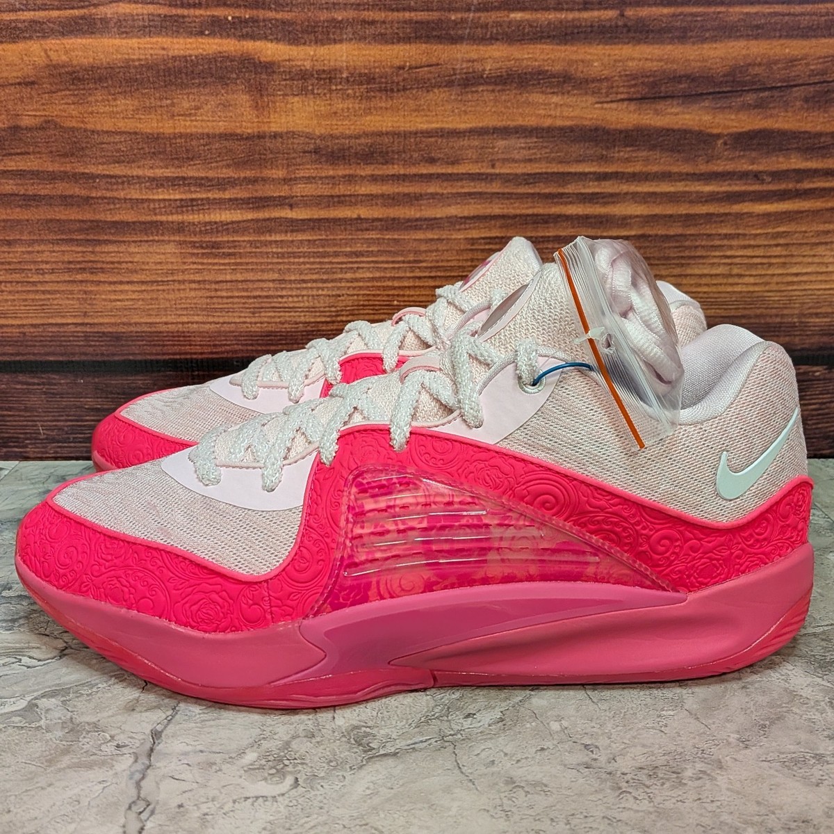 Nike KD 16 NRG Aunt Pearl Men's 12.5 Pink Foam White Basketball