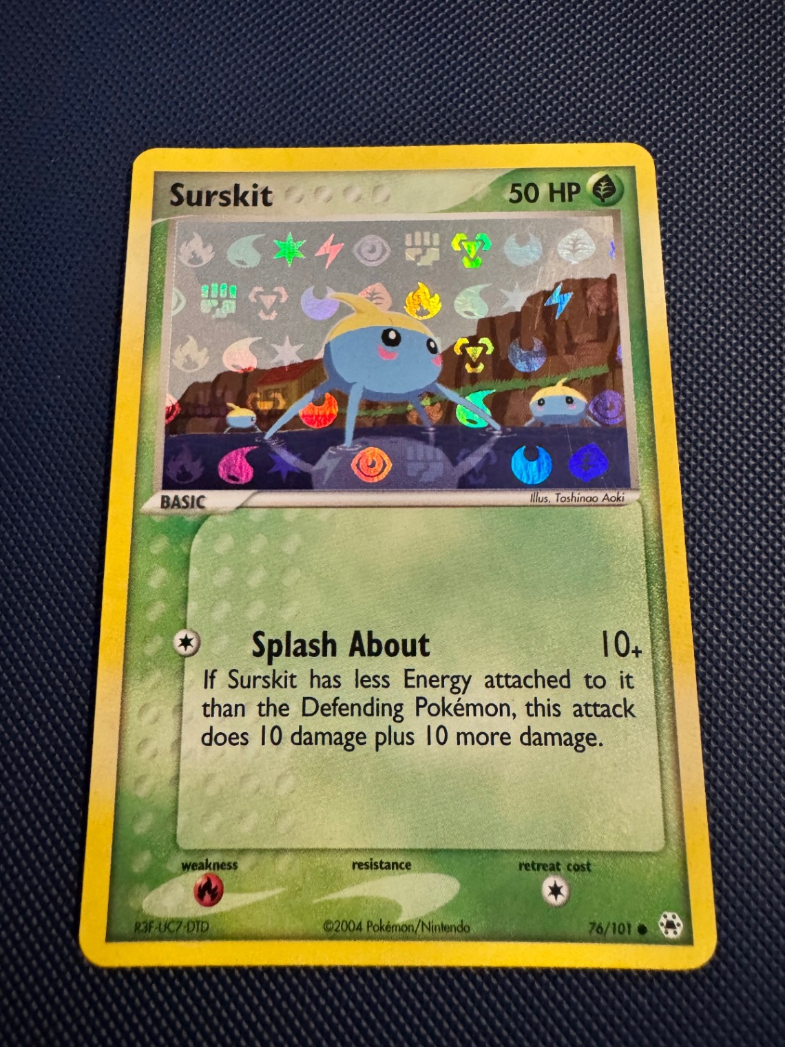 Pokémon TCG Surskit 76/101 Hidden Legends Common NM Reverse Holo