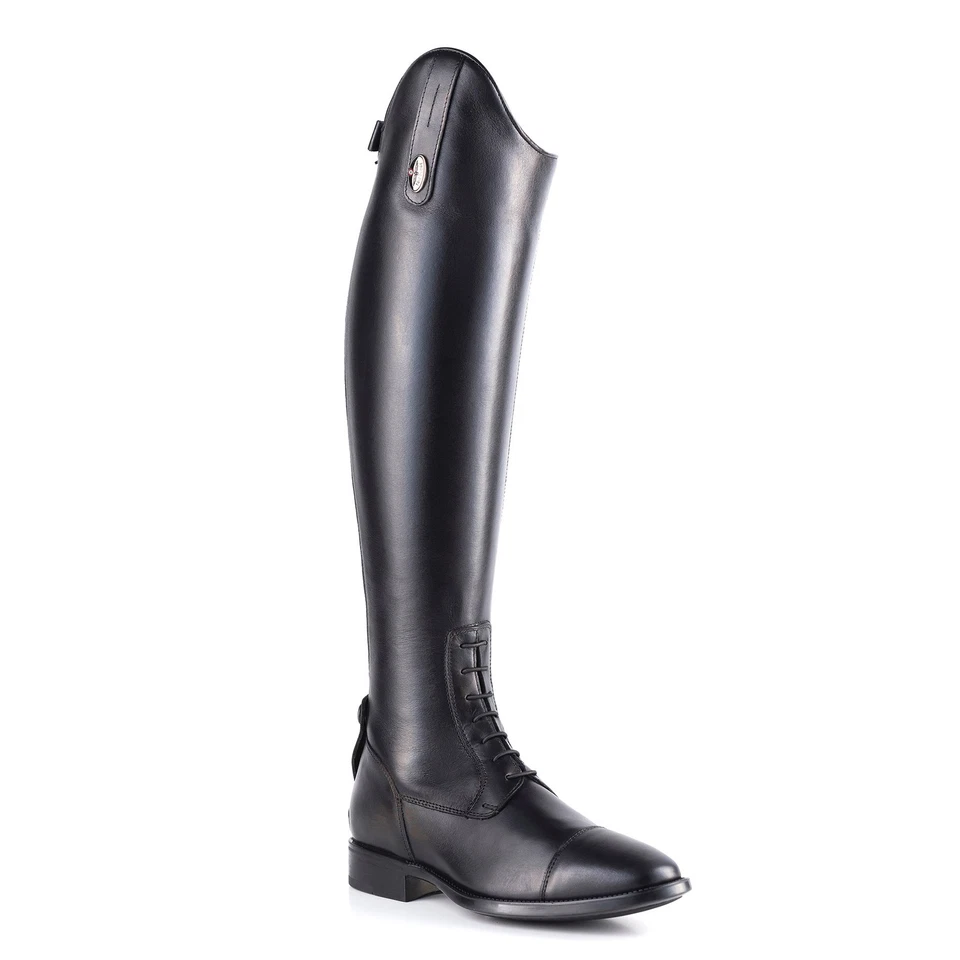 Deniro Reitstiefel Amabile geschnürt Smooth black - Bild 1 von 1