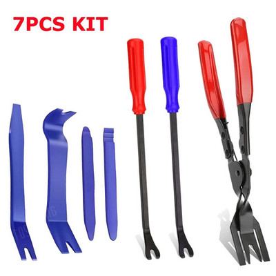 #ad Heavy Duty Car Door Panel Plastic Fastener Remover Body Retainer Clip Pry Tool $8.95