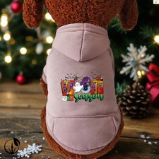 Halloween Style Pattern Print Pet Clothes Small Medium Sized Pet Hooded Sweatsh
