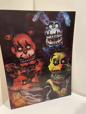 Five Nights At Freddys 3D Holographic Lenticular Poster