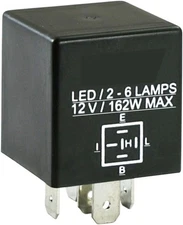 LED Turn Signal Flasher Relay 5 Pin Compatible with Ford F150 98-10 | Compatible