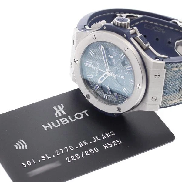 Hublot — Hublot Big Bang Jeans 301.SL.2770.NR.JEANS 48mm Blue Dial Automatic Watch #C1802