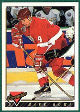 Mark Howe - 1993-94 Topps Premier #157 - Detroit Red Wings Hockey Card