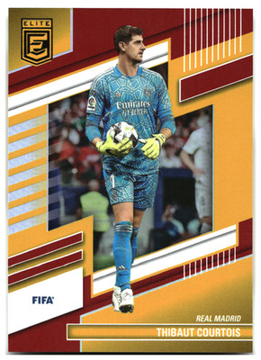 Thibaut Courtois 2022-23 Panini Donruss Elite FIFA 36 Real Madrid