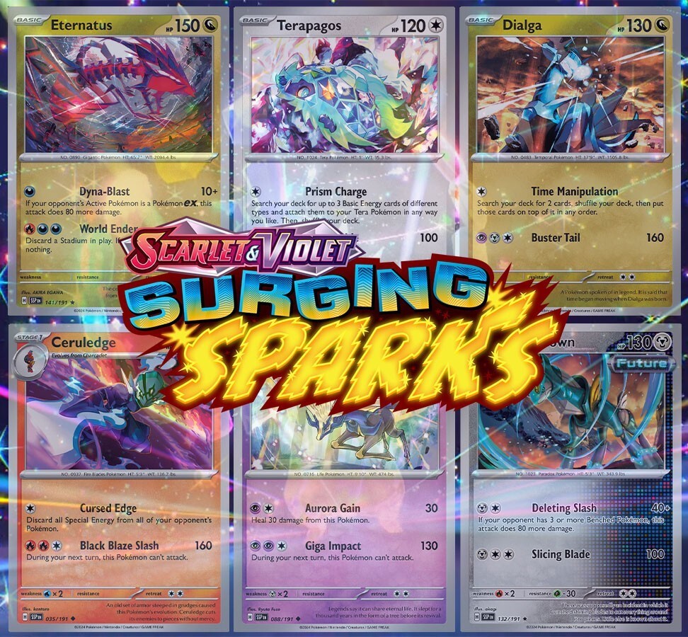 🔥Choose Your Card ! Pokemon SSP / Surging Sparks🔥
