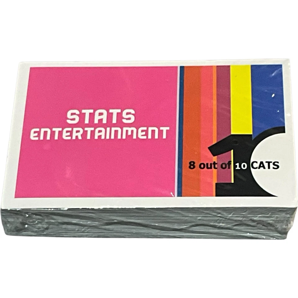 8 Out of 10 Cats Board Game Rocket Games TV Show Trivia Stats Cards New Open Box - Image 3 of 4