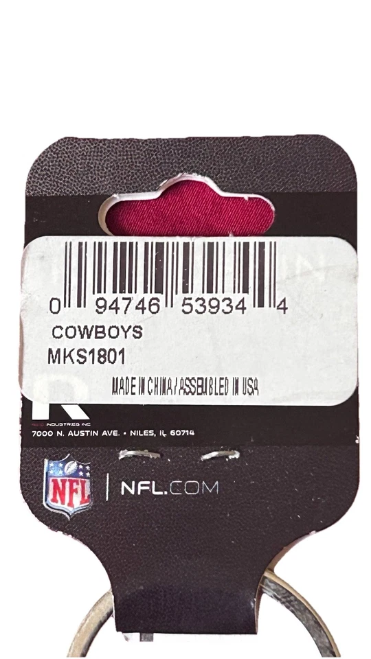 NFL Dallas Cowboys key chain - Image 3 of 3