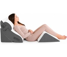 4PC Orthopedic Memory Foam Wedge Pillow Set