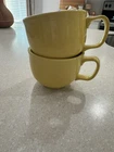 Fiesta Homer Laughlin  Sunflower Jumbo Coffee Mug set of 2