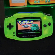 Lime Green Game Boy Advance GBA Console with iPS V5 Backlit LCD Console
