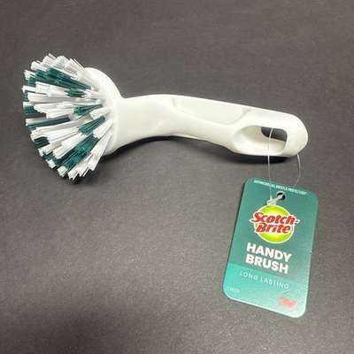 #ad Handy mini brush for Kitchen Bathroom RV sinks tubs cars tires rims $6.99