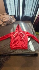 Red Hellstar Hoodie/Only wore once/Size Small/Tags Available