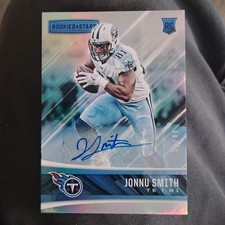 2017 ROOKIES & STARS #262 JONNU SMITH AUTOGRAPH ROOKIE RC #2/49, Steelers, Rare
