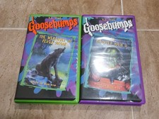 LOT of 2 Goosebumps VHS Tapes Werewolf oF Fev...