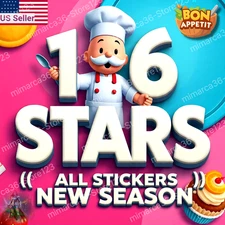 Monopoly Go Stickers 1⭐- 6⭐ (ALL STICKERS Available) CHEAPEST🔥INSTANT DELI ⚡