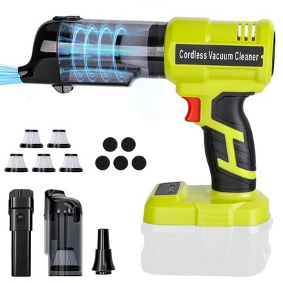 3-in-1-Handstaubsauger für Ryobi 18-V-Akku 240 W mit 30.000 Pa starker Saugkraft
