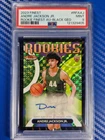 Andre Jackson Jr. RC 2023 Topps Finest Rookies Black Geo. Autograph #10/25 PSA 9
